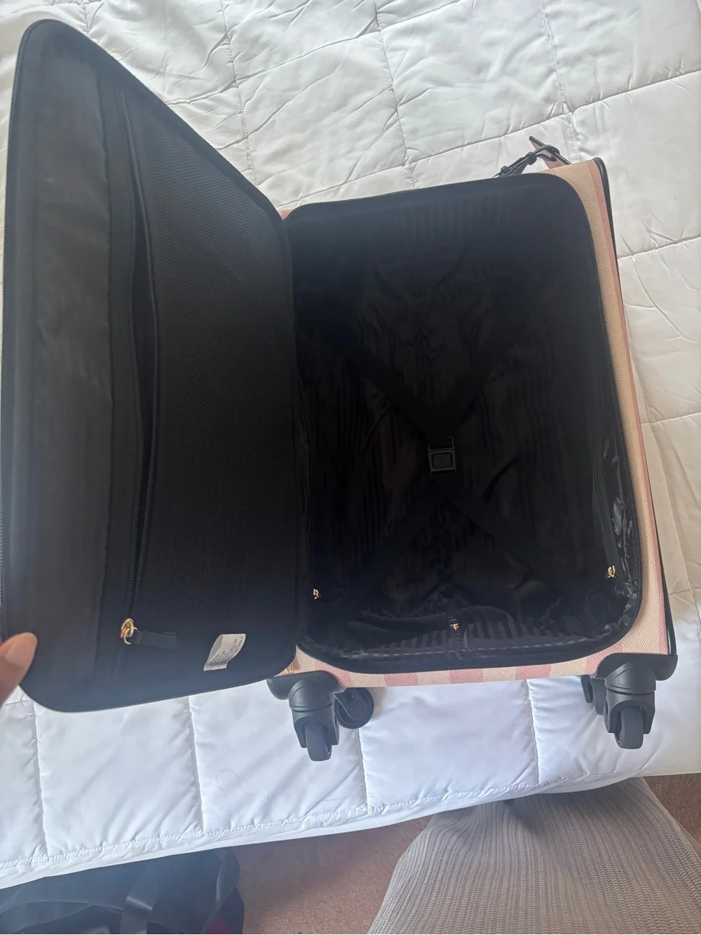 Victoria's Secret Carry-On Spinner Luggage - Travel Friendly